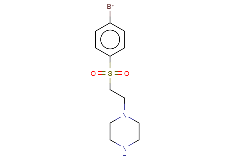 1-[2-(4-bromobenzenesulfonyl)ethyl]piperazine
