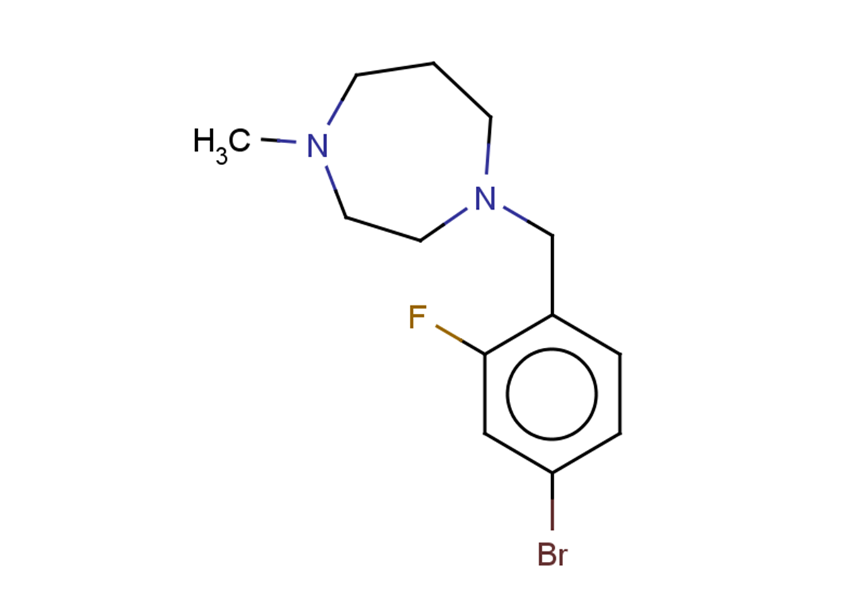 1-[(4-bromo-2-fluorophenyl)methyl]-4-methyl-1,4-diazepane