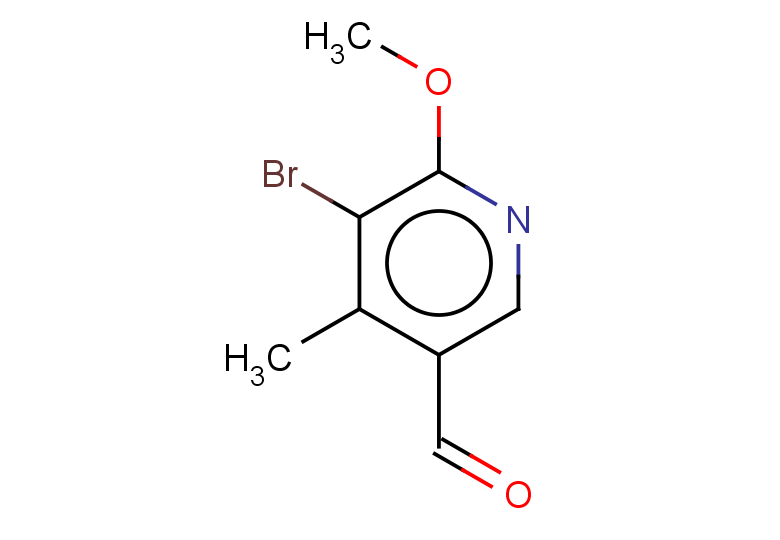 5-bromo-6-methoxy-4-methylpyridine-3-carbaldehyde
