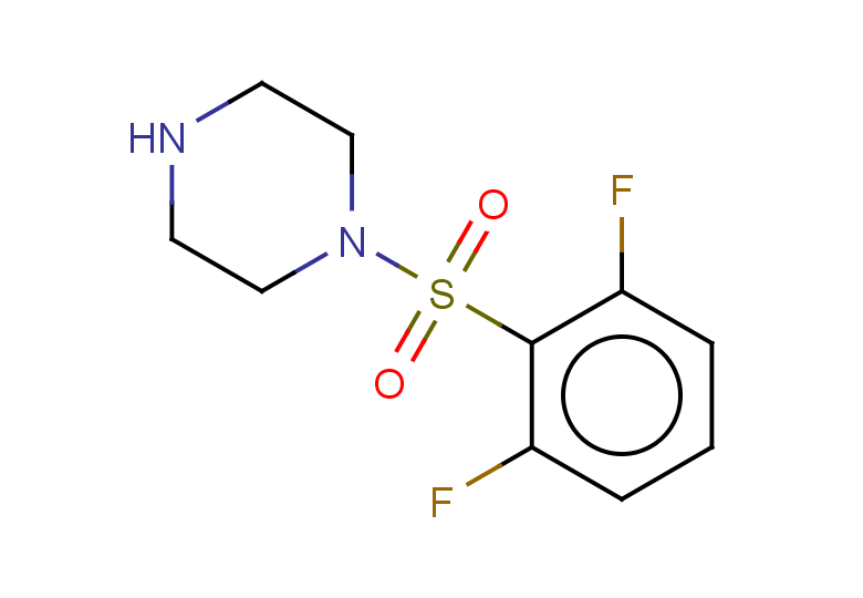 1-(2,6-difluorobenzenesulfonyl)piperazine