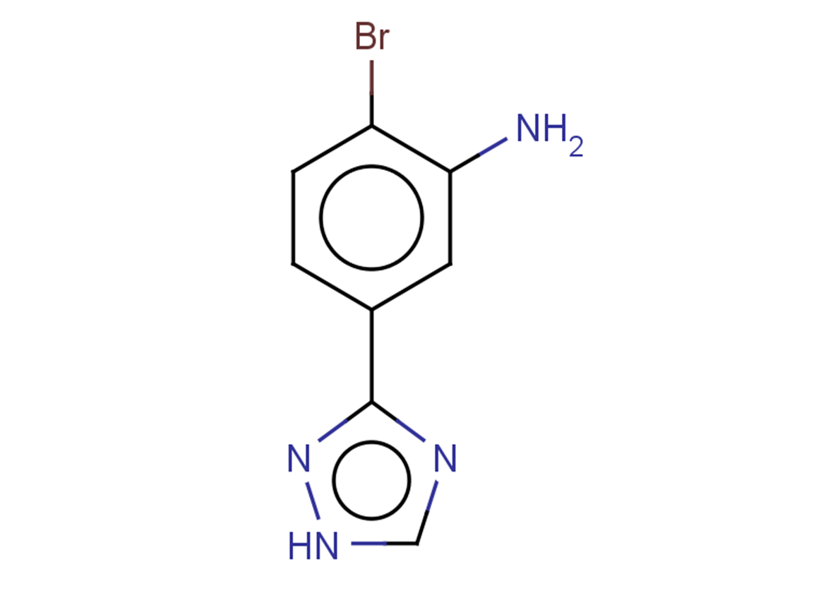 2-bromo-5-(1H-1,2,4-triazol-3-yl)aniline