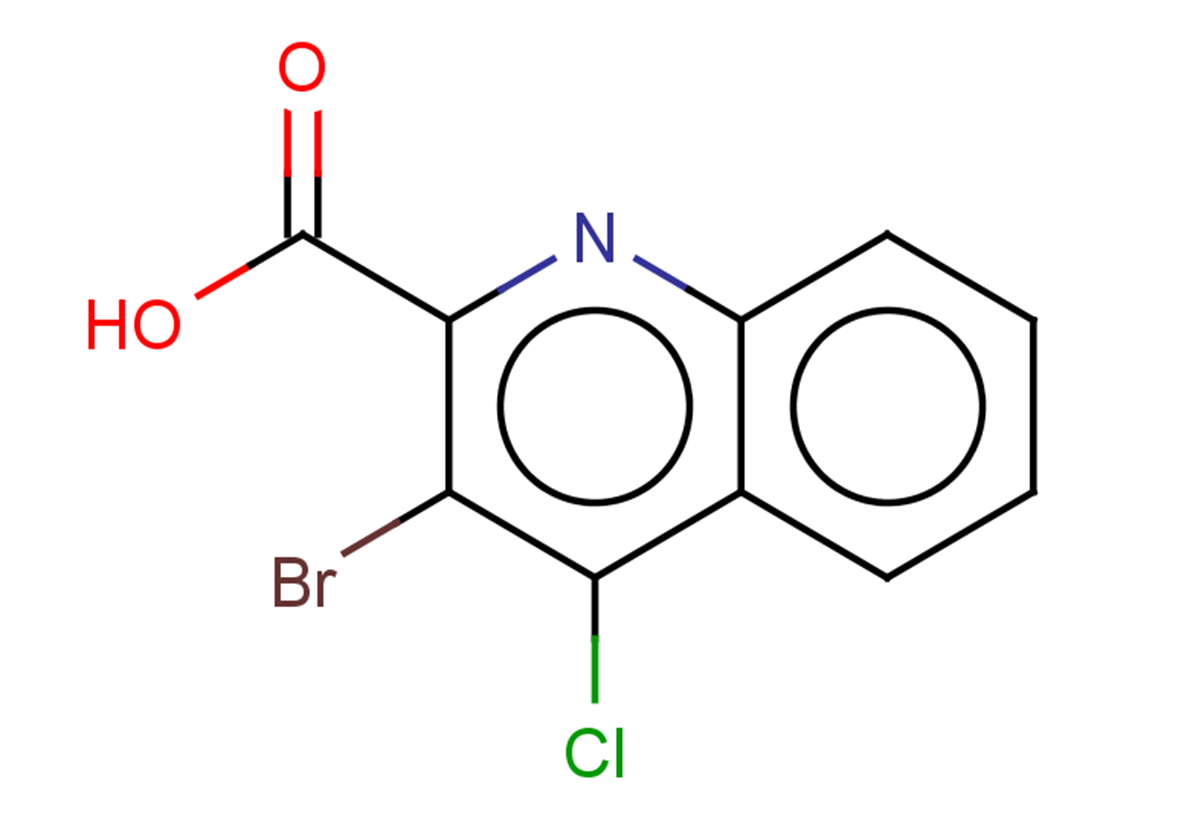 3-bromo-4-chloroquinoline-2-carboxylic acid