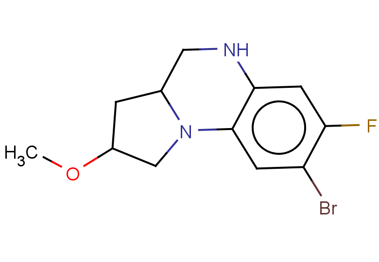 8-bromo-7-fluoro-2-methoxy-1H,2H,3H,3aH,4H,5H-pyrrolo[1,2-a]quinoxaline