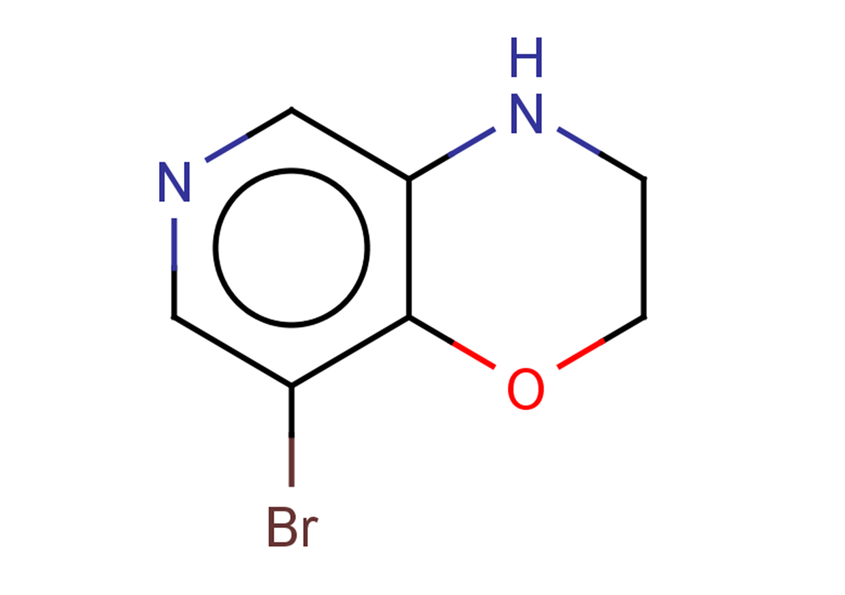 8-bromo-2H,3H,4H-pyrido[4,3-b][1,4]oxazine