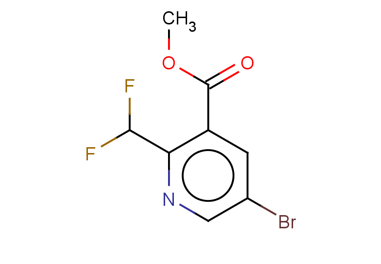 methyl 5-bromo-2-(difluoromethyl)pyridine-3-carboxylate