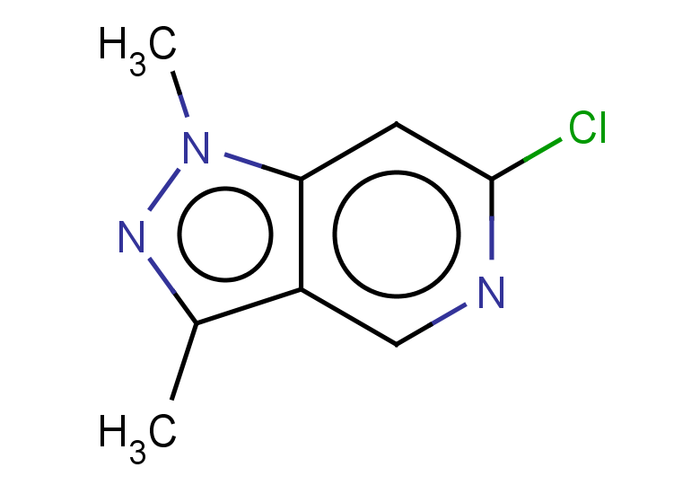 6-chloro-1,3-dimethyl-1H-pyrazolo[4,3-c]pyridine