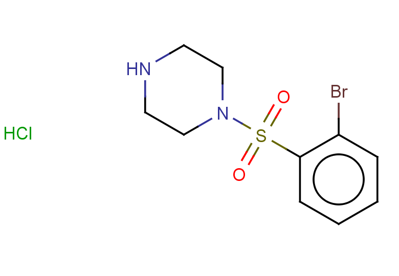 1-(2-bromobenzenesulfonyl)piperazine hydrochloride
