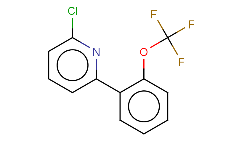 2-chloro-6-[2-(trifluoromethoxy)phenyl]pyridine