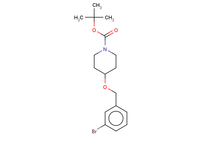 tert-butyl 4-((3-bromobenzyl)oxy)piperidine-1-carboxylate
