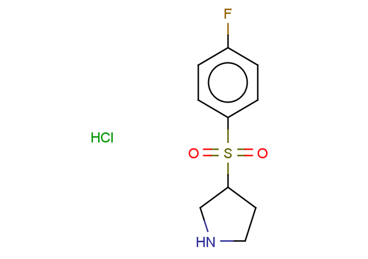 3-(4-fluorobenzenesulfonyl)pyrrolidine hydrochloride