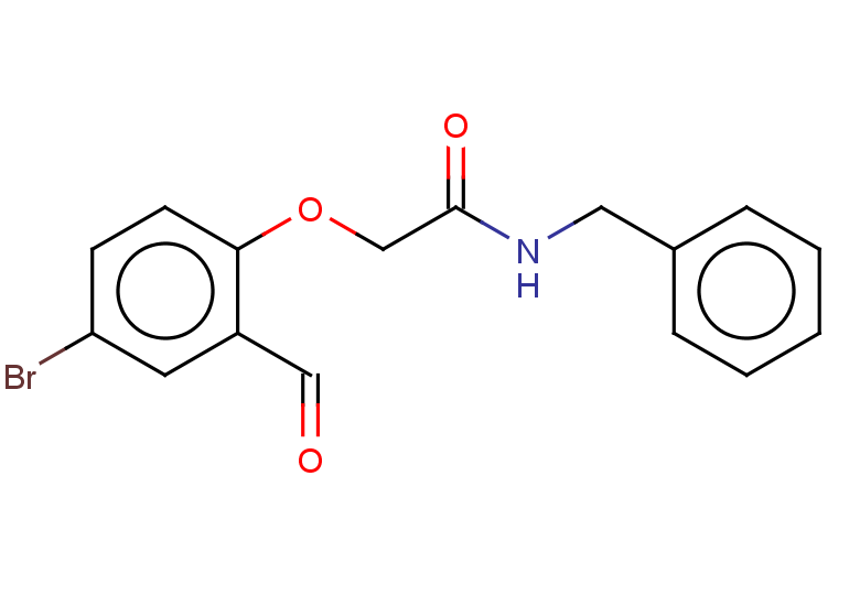 N-BENZYL-2-(4-BROMO-2-FORMYLPHENOXY)ACETAMIDE