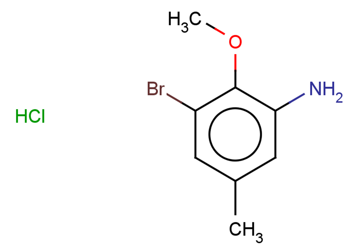 3-bromo-2-methoxy-5-methylaniline hydrochloride