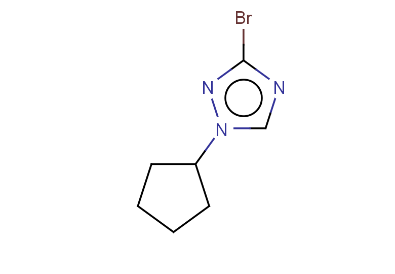 3-bromo-1-cyclopentyl-1H-1,2,4-triazole