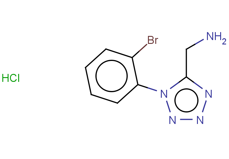 1-[1-(2-bromophenyl)-1H-1,2,3,4-tetrazol-5-yl]methanamine hydrochloride