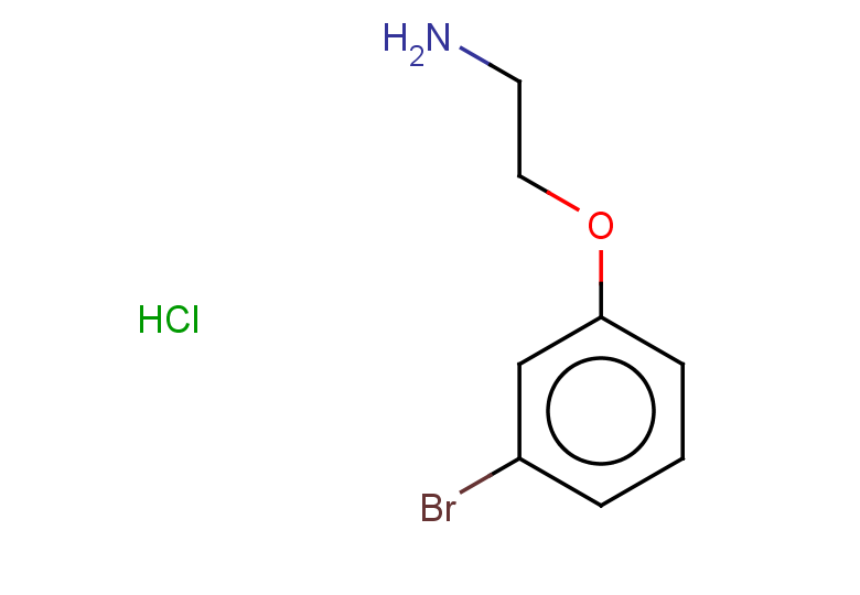 1-(2-aminoethoxy)-3-bromobenzene hydrochloride