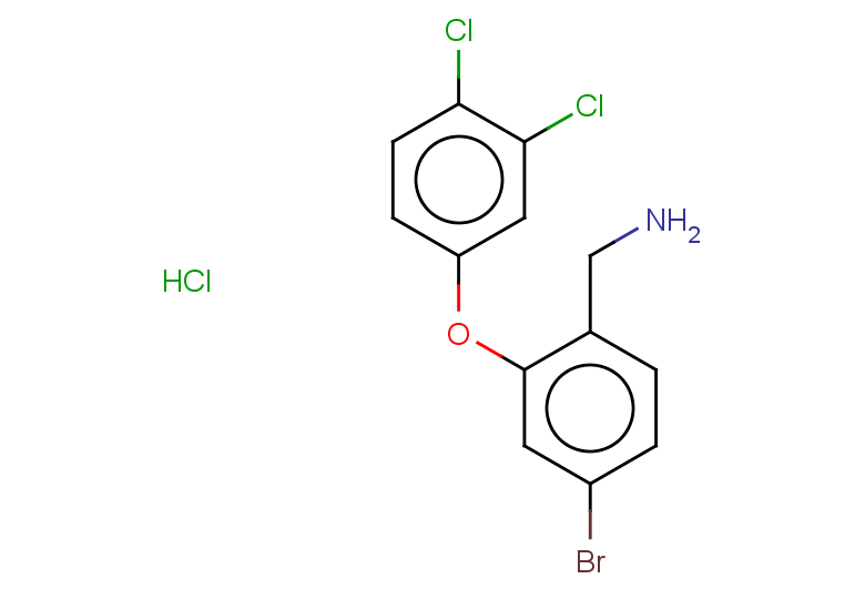 [4-bromo-2-(3,4-dichlorophenoxy)phenyl]methanamine hydrochloride