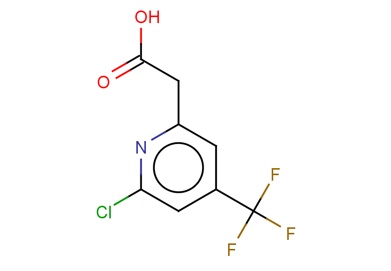 2-[6-chloro-4-(trifluoromethyl)pyridin-2-yl]acetic acid