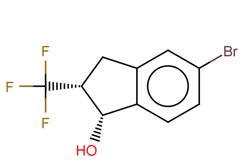 rac-(1R,2R)-5-bromo-2-(trifluoromethyl)-2,3-dihydro-1H-inden-1-ol, cis