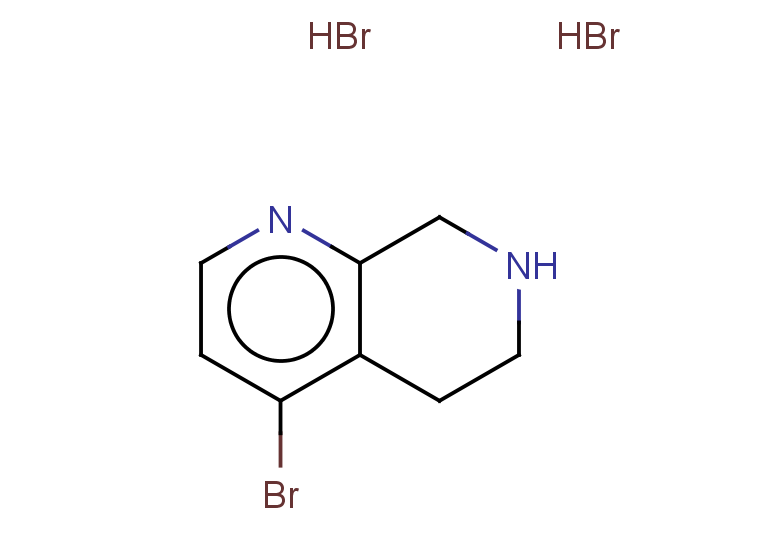 4-bromo-5,6,7,8-tetrahydro-1,7-naphthyridine dihydrobromide