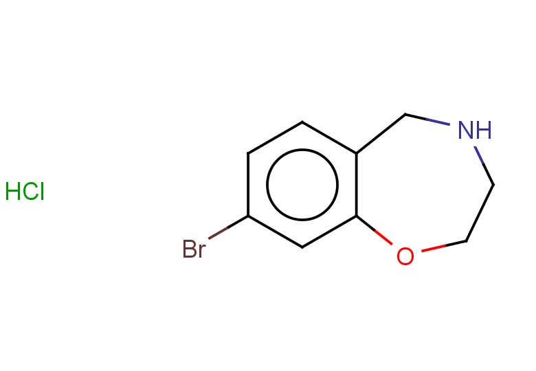 8-bromo-2,3,4,5-tetrahydro-1,4-benzoxazepine hydrochloride