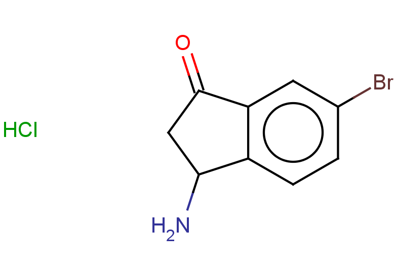 3-amino-6-bromo-2,3-dihydro-1H-inden-1-one hydrochloride