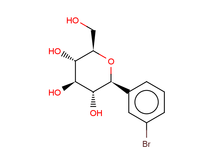 (2S,3R,4R,5S,6R)-2-(3-bromophenyl)-6-(hydroxymethyl)oxane-3,4,5-triol