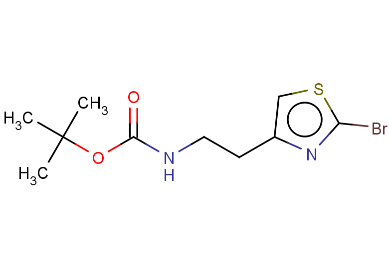 tert-butyl N-[2-(2-bromo-1,3-thiazol-4-yl)ethyl]carbamate