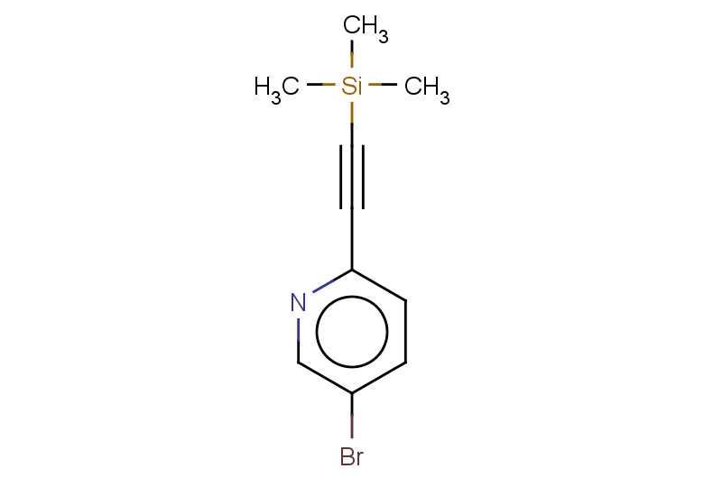 5-bromo-2-[2-(trimethylsilyl)ethynyl]pyridine