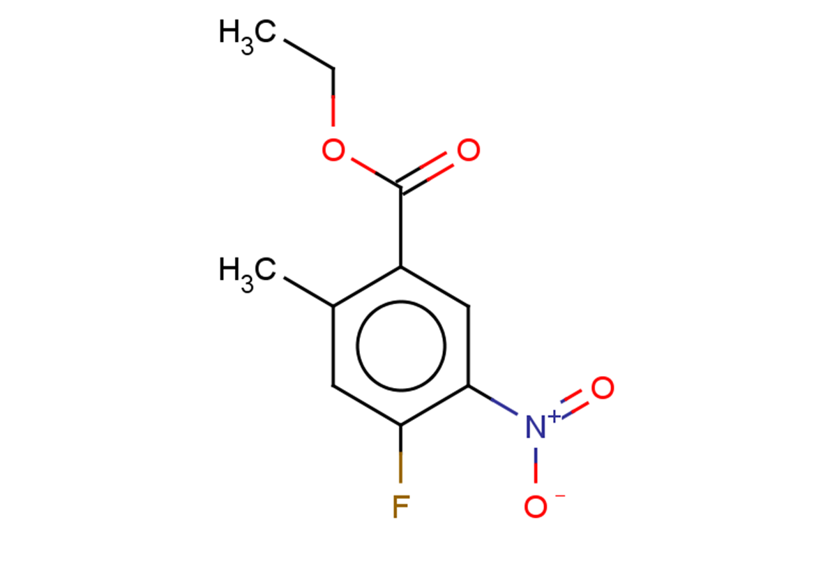 ethyl 4-fluoro-2-methyl-5-nitrobenzoate