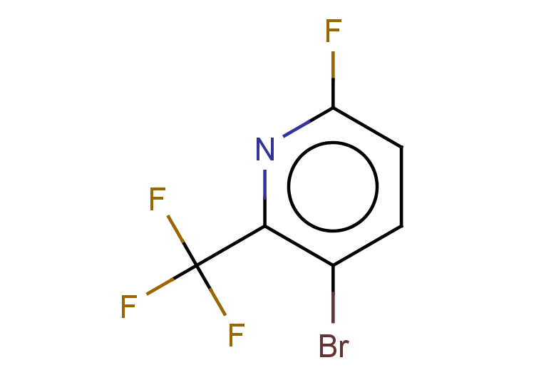 3-bromo-6-fluoro-2-(trifluoromethyl)pyridine