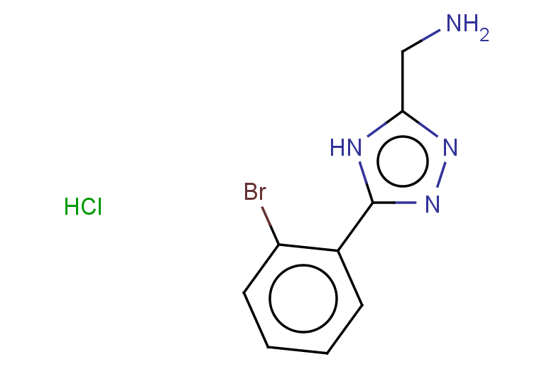 1-[5-(2-bromophenyl)-4H-1,2,4-triazol-3-yl]methanamine hydrochloride