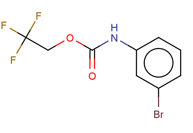 2,2,2-trifluoroethyl N-(3-bromophenyl)carbamate
