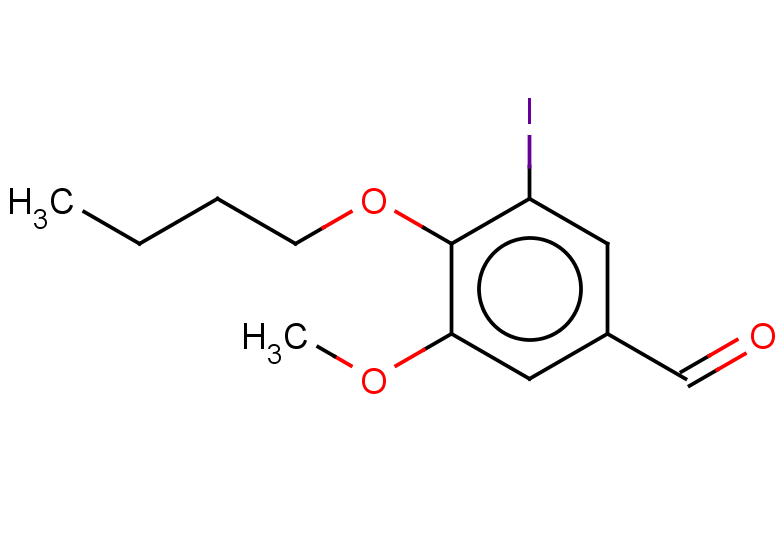 4-BUTOXY-3-IODO-5-METHOXYBENZALDEHYDE
