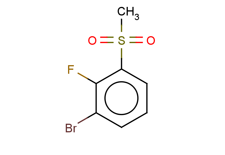 1-bromo-2-fluoro-3-methanesulfonylbenzene