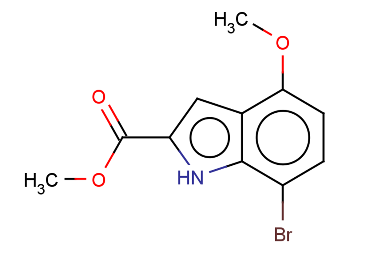 methyl 7-bromo-4-methoxy-1H-indole-2-carboxylate