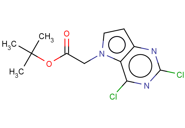 tert-butyl 2-{2,4-dichloro-5H-pyrrolo[3,2-d]pyrimidin-5-yl}acetate