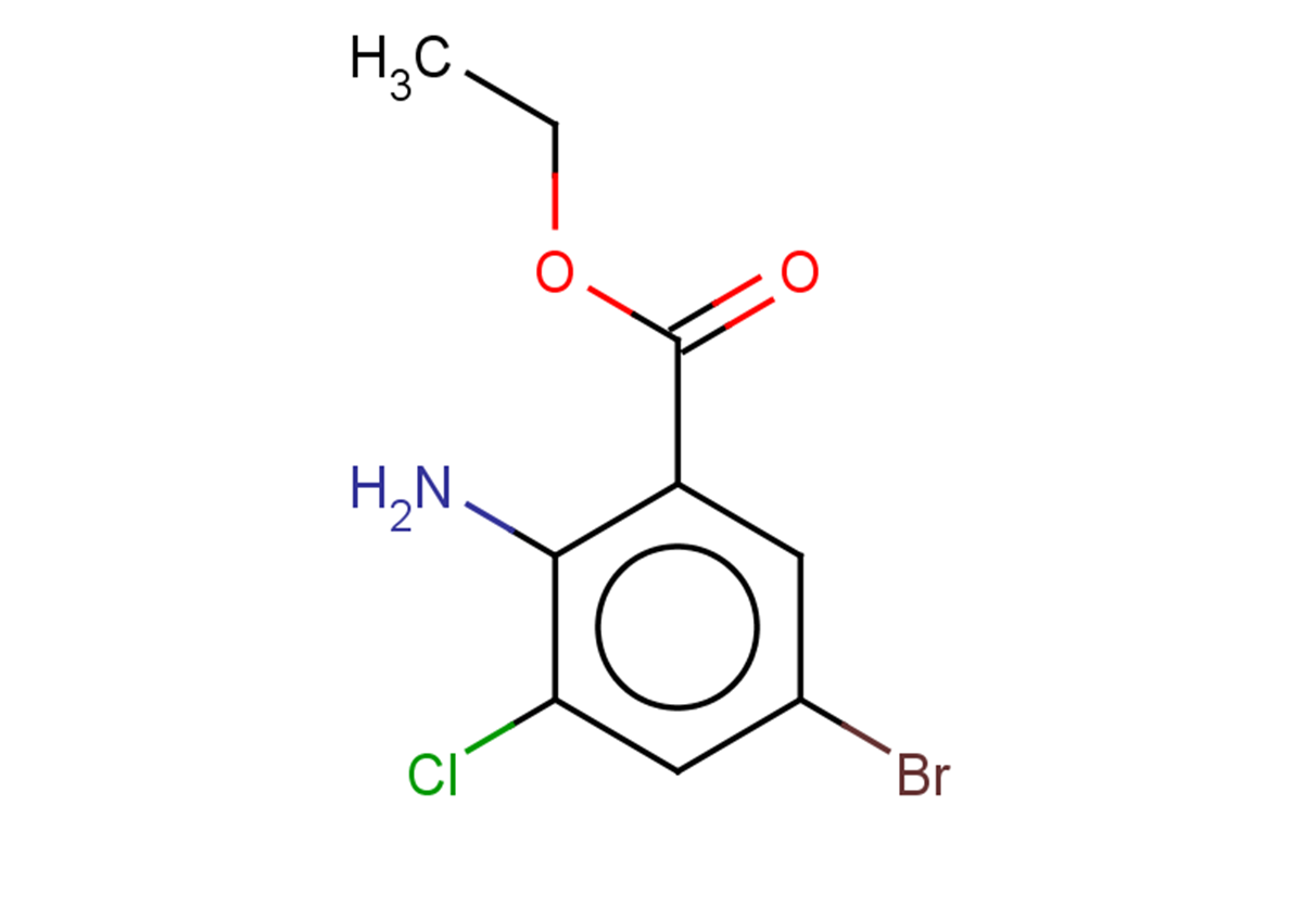 ethyl 2-amino-5-bromo-3-chlorobenzoate