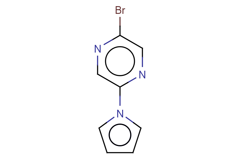 2-bromo-5-(1H-pyrrol-1-yl)pyrazine