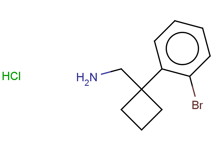 [1-(2-bromophenyl)cyclobutyl]methanamine hydrochloride