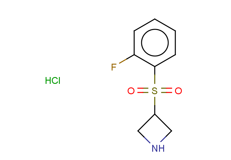 3-(2-fluorobenzenesulfonyl)azetidine hydrochloride
