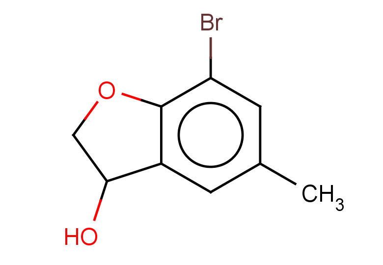 7-bromo-5-methyl-2,3-dihydrobenzofuran-3-ol