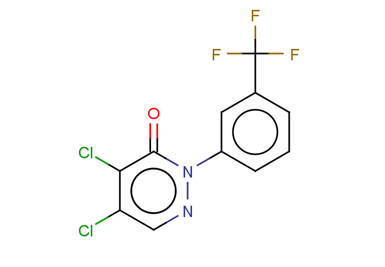 4,5-dichloro-2-[3-(trifluoromethyl)phenyl]-2,3-dihydropyridazin-3-one