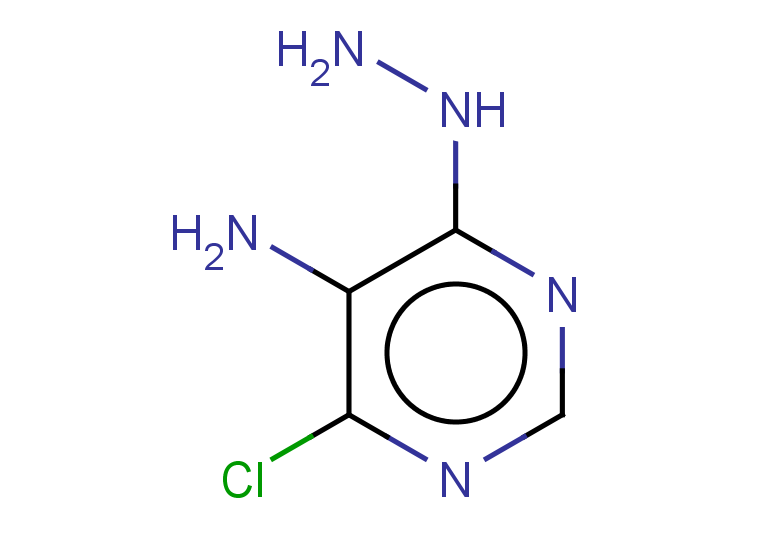 4-chloro-6-hydrazinylpyrimidin-5-amine