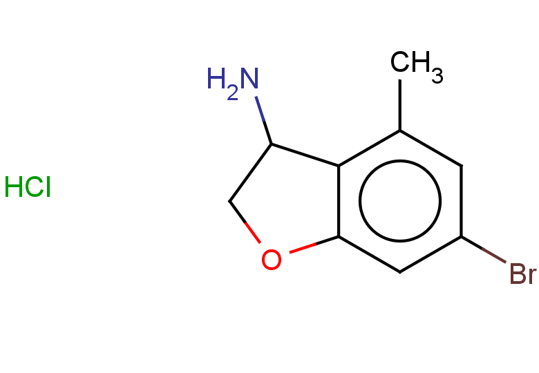6-bromo-4-methyl-2,3-dihydro-1-benzofuran-3-amine hydrochloride