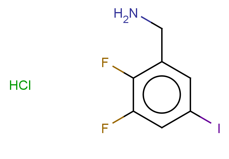 1-(2,3-difluoro-5-iodophenyl)methanamine hydrochloride
