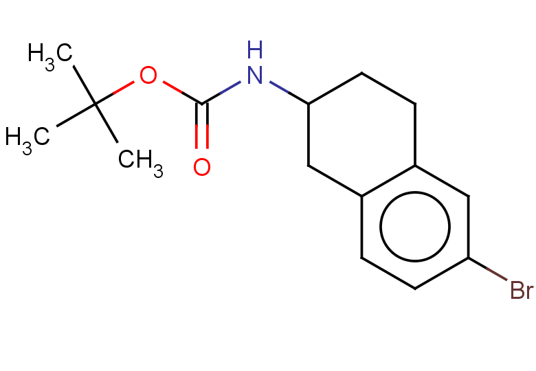 tert-butyl N-(6-bromo-1,2,3,4-tetrahydronaphthalen-2-yl)carbamate