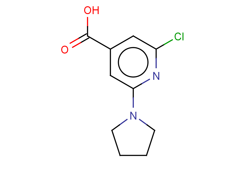 2-chloro-6-(pyrrolidin-1-yl)pyridine-4-carboxylic acid