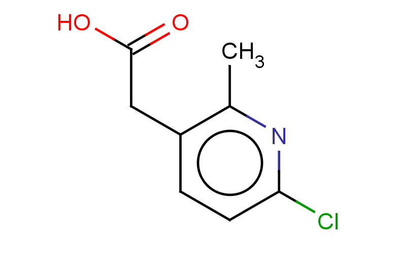 2-(6-chloro-2-methylpyridin-3-yl)acetic acid