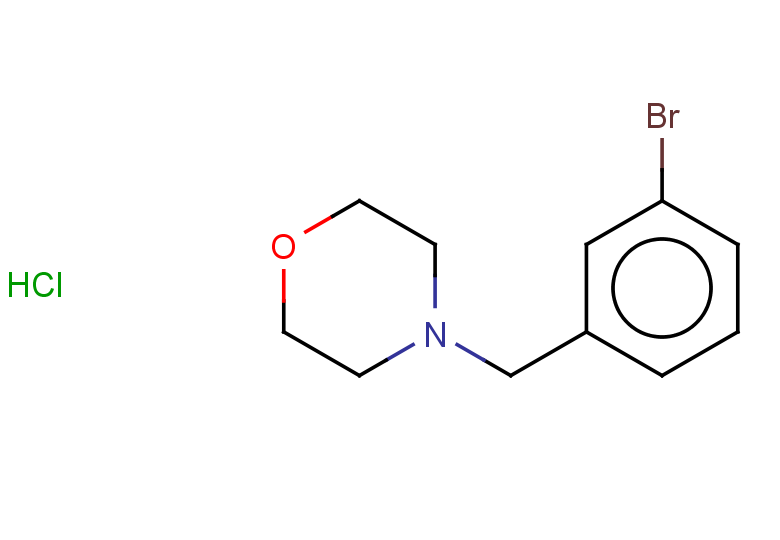 4-[(3-bromophenyl)methyl]morpholine hydrochloride