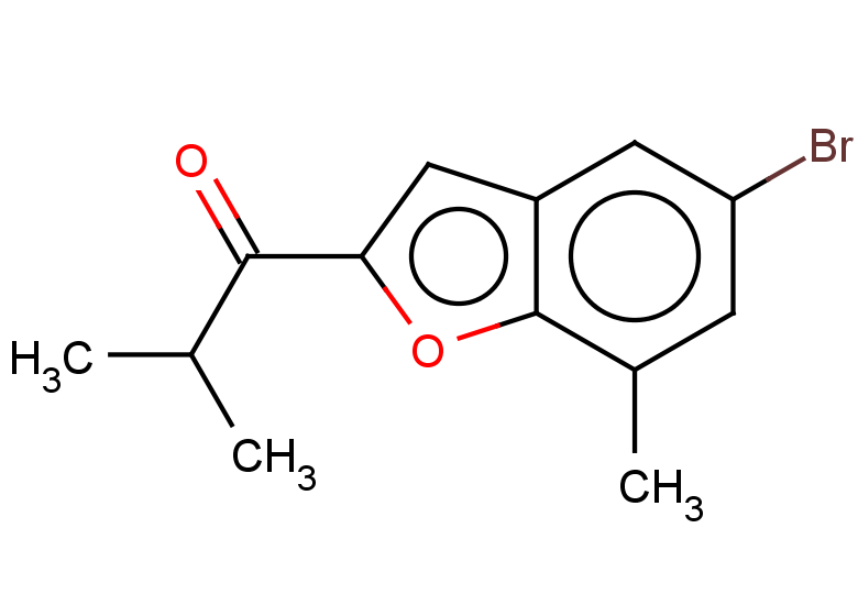 1-(5-bromo-7-methyl-1-benzofuran-2-yl)-2-methylpropan-1-one